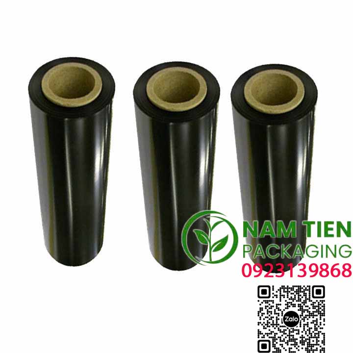 Màng Co PE Màu Đen Quấn Bảo Vệ Hàng 