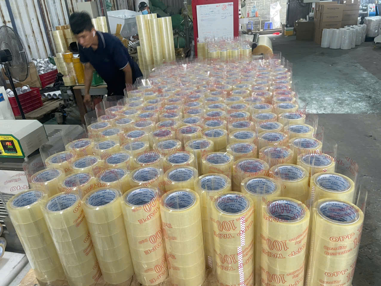 Xưởng Sản Xuất Băng Keo Tại Thuận An
