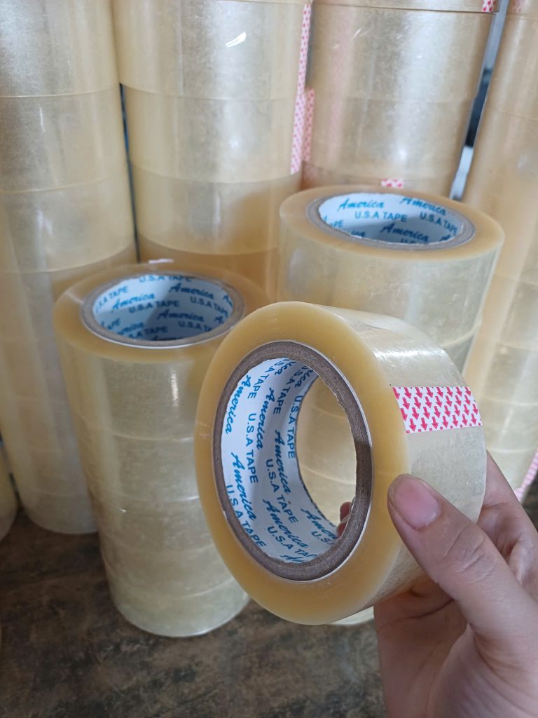 Băng Keo Trong 50Mic Bám Dính Cao